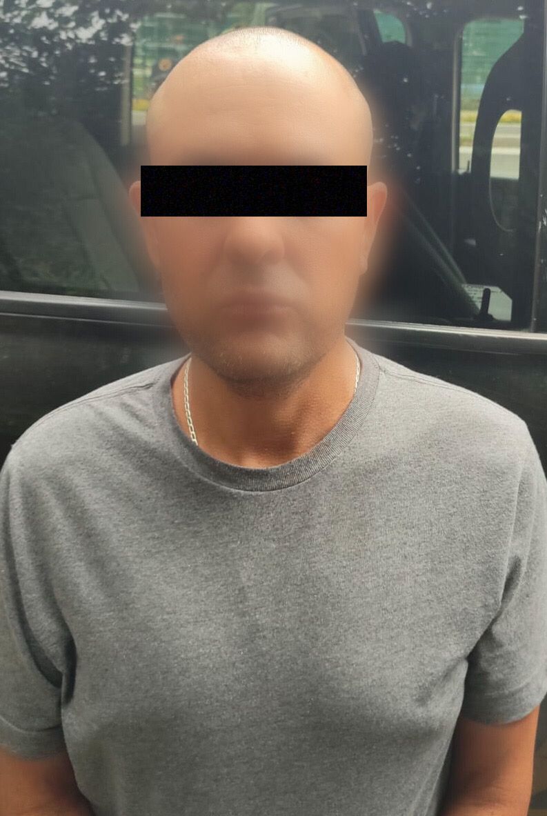 El conductor se identificó como Armando “N” de 42 años de edad. Foto: Fiscalía. 