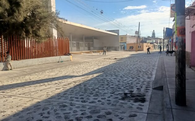 Tras tres meses de trabajo, inauguran primera etapa de la calle Miguel Martínez