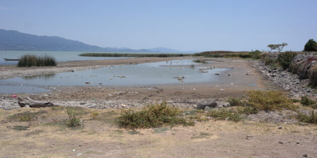 Revela sequía daño al lago por dragado en San Cristóbal