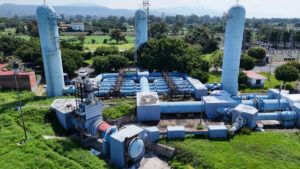 El recorrido se realizó en la Planta de Bombeo del Acueducto de Chapala. Foto: Cortesía.