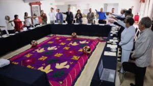 Rendición de Protesta de los miembros que integran el Comité. Foto: D. Arturo Ortega. 