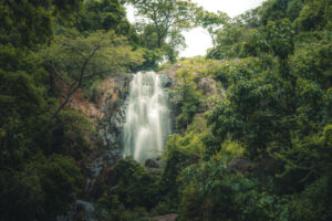 Personas en una de las cascadas del Tepalo. Foto: La Tradición de Ajijic.