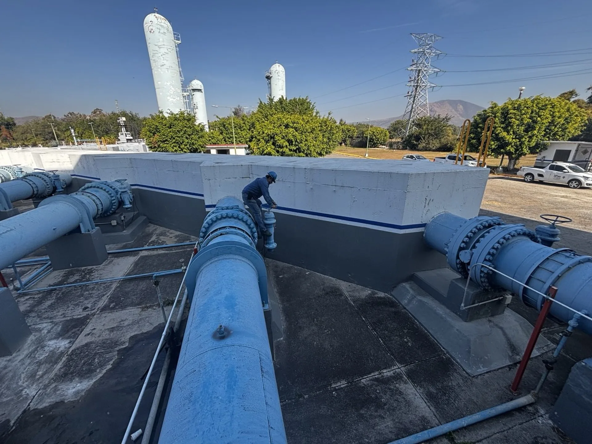 Tubería del sistema de abastecimiento de agua de la Zona Metropolitana de Guadalajara..jpg