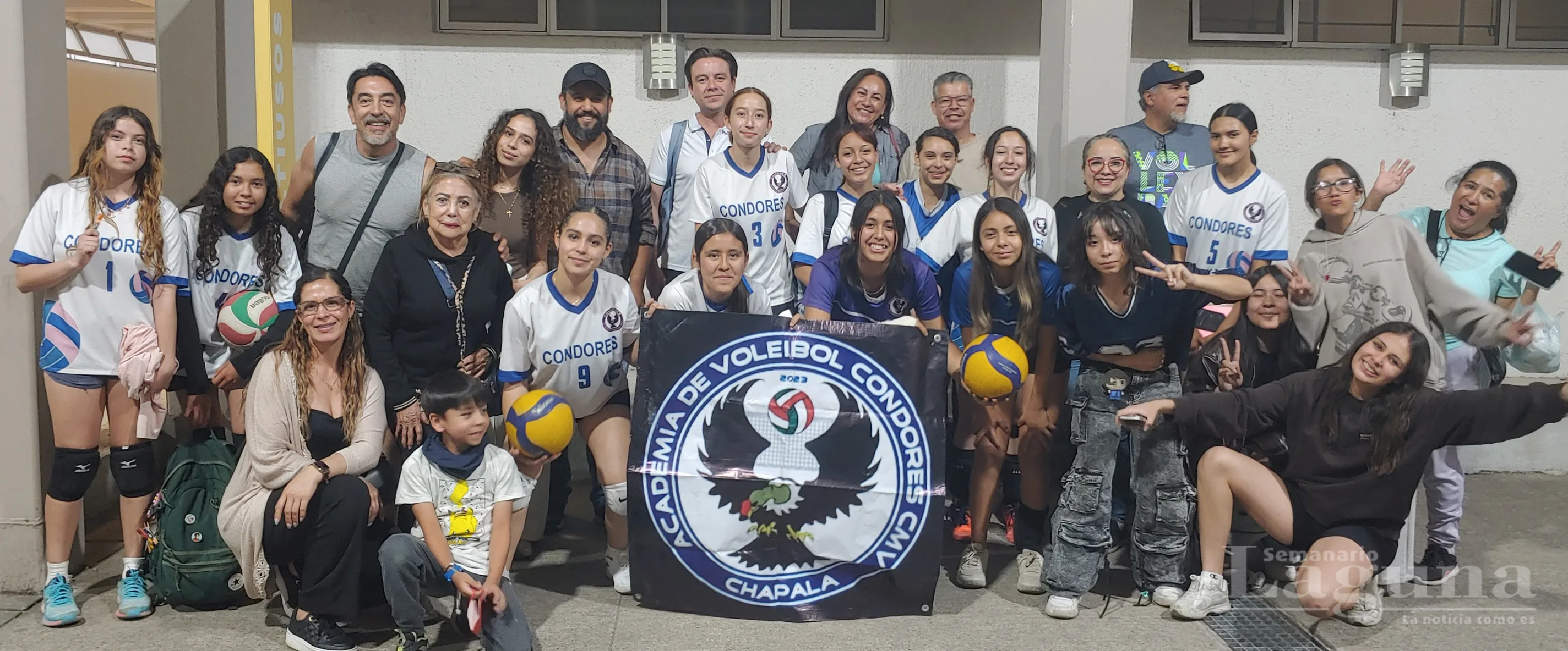La Academia de Voleibol Femenil Cóndores CMV de Chapala.