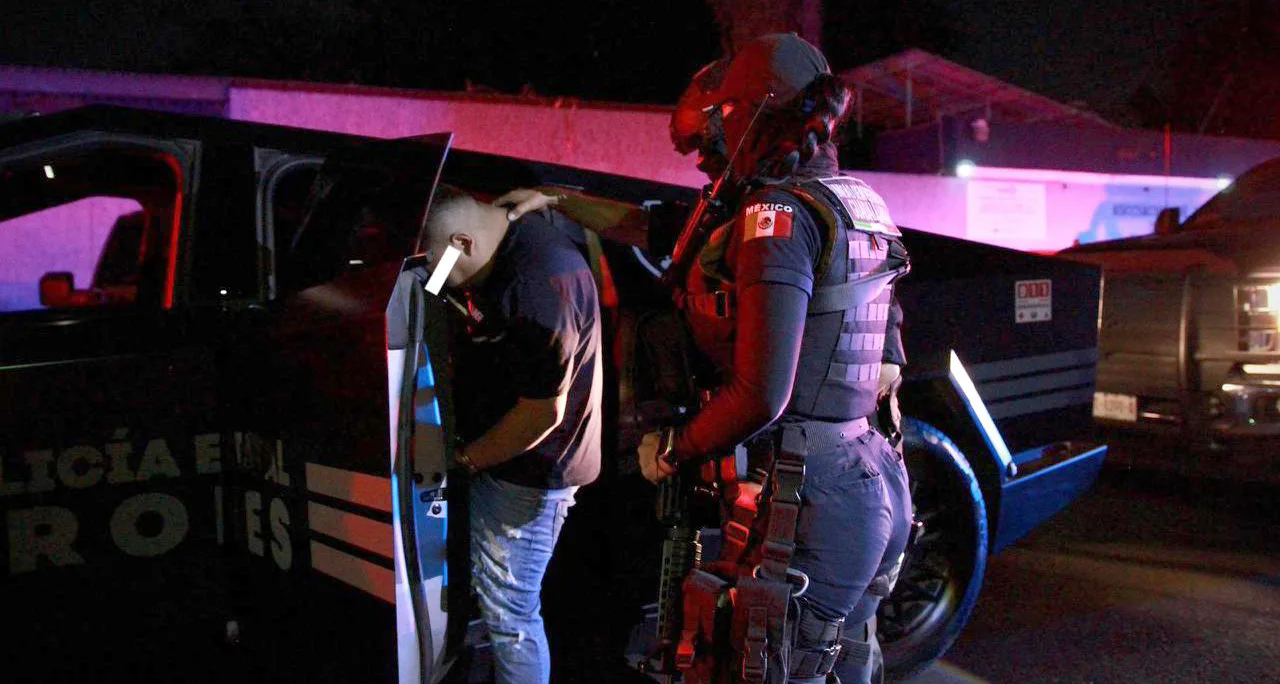 Francisco “N” fue puesto a disposición del Ministerio Público para continuar con las investigaciones sobre su vinculación con la banda delictiva.Foto: cortesía.