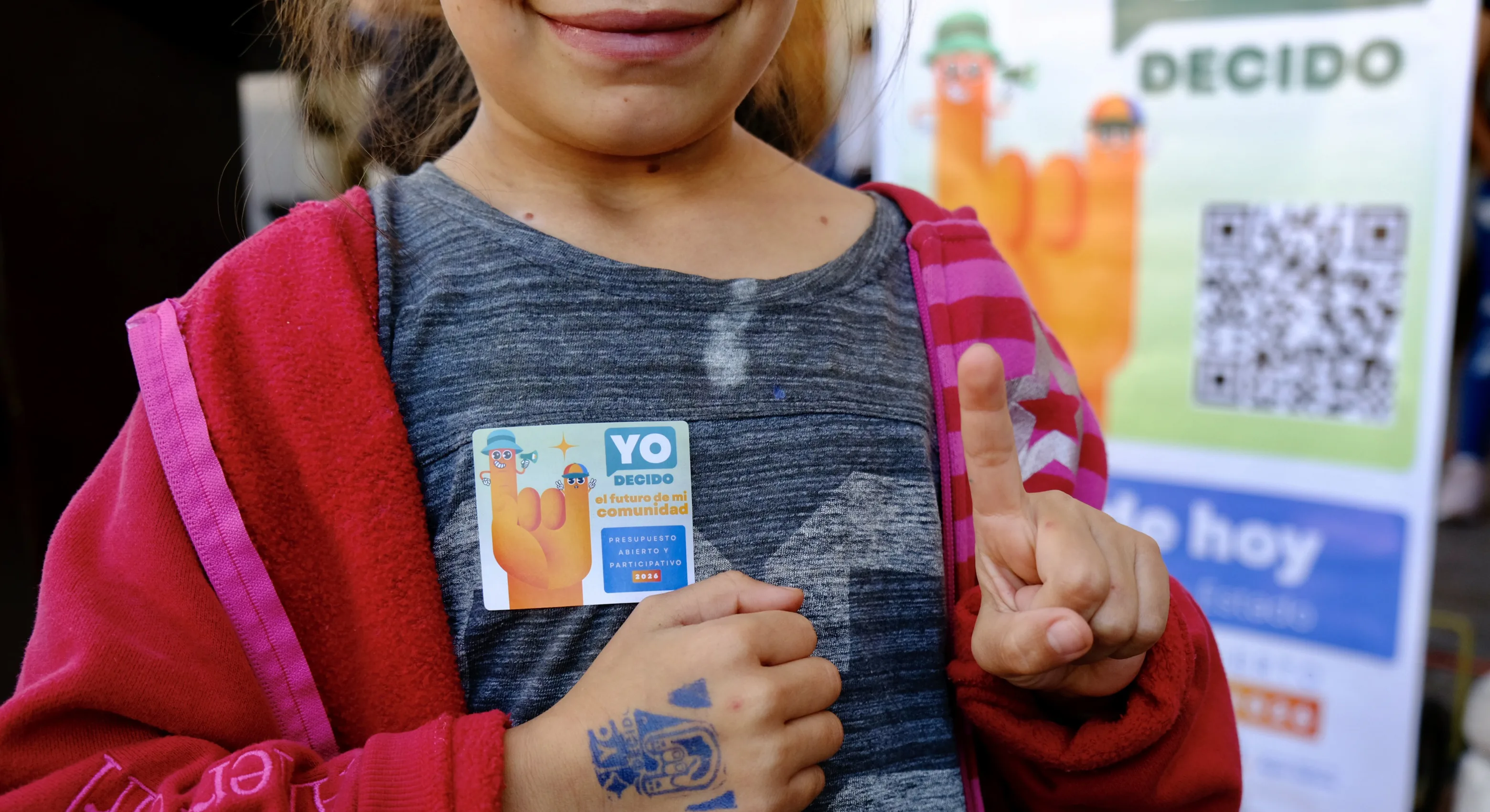 El voto infantil fue la sorpresa de la jornada; sin embargo, el grueso de la decisión recayó en la población joven. Foto: cortesía.