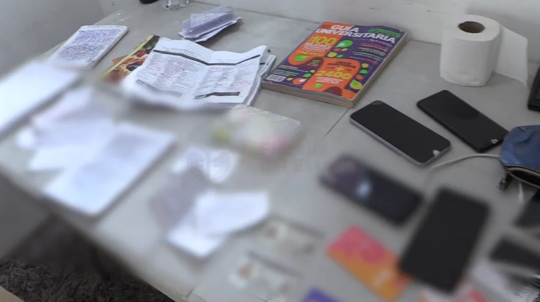 Algunos de los artículos asegurados durante el operativo. Foto: Cortesía.