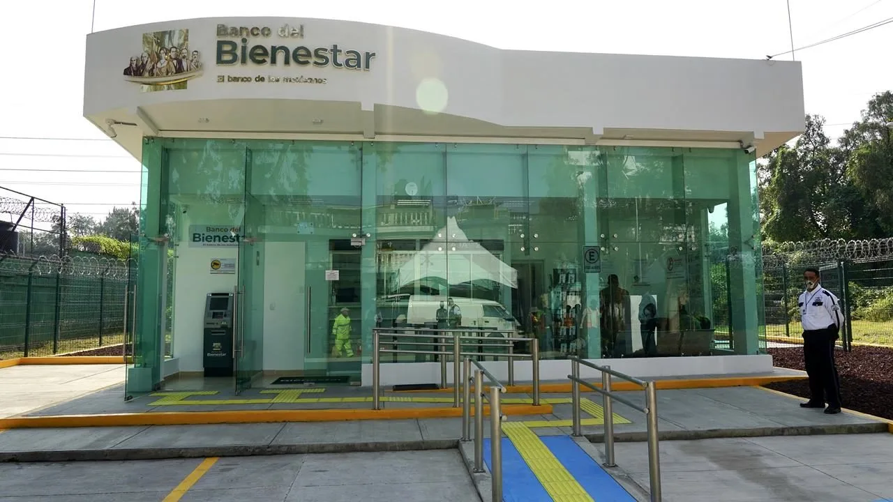 Una sucursal del Banco del Bienestar, institución administrada por el Gobierno Federal. Foto: Cortesía.