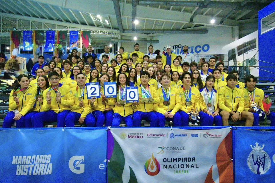 Integrantes de la delegación jalisciense que compite en la Olimpiada Nacional CONADE 2026. Foto: CODE Jalisco.