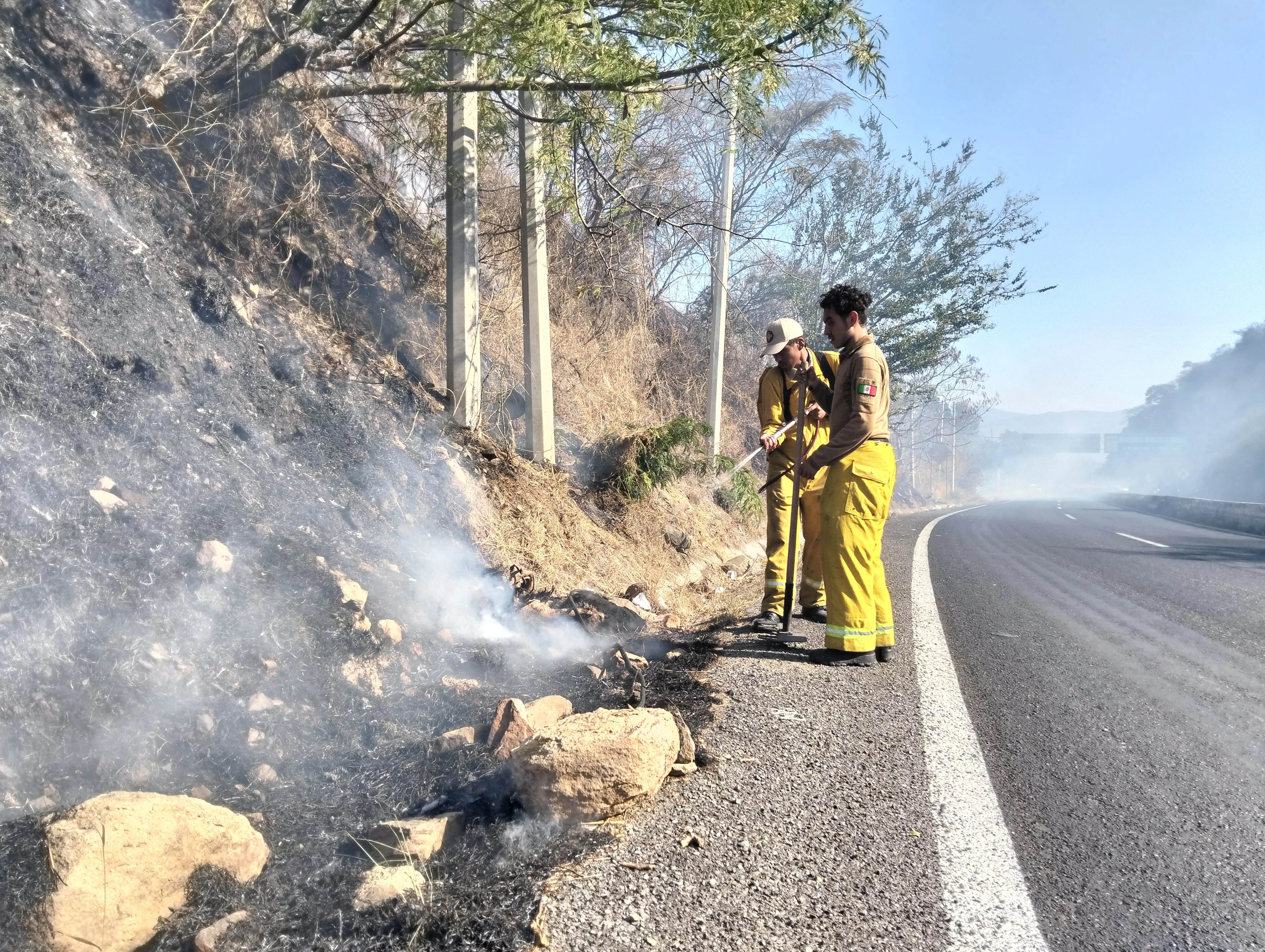 Bomberos de Chapala sofocan el incendio que consumió 153 hectáreas en los límites con Ixtlahuacán de los Membrillos a inicios de abril.