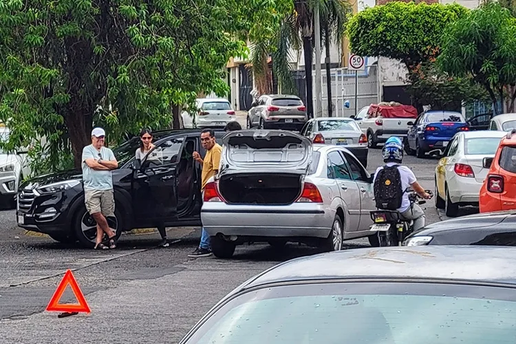 Escena de un accidente automovilístico en el Área Metropolitana de Guadalajara. Imagen de carácter ilustrativo. Foto: Cortesía.