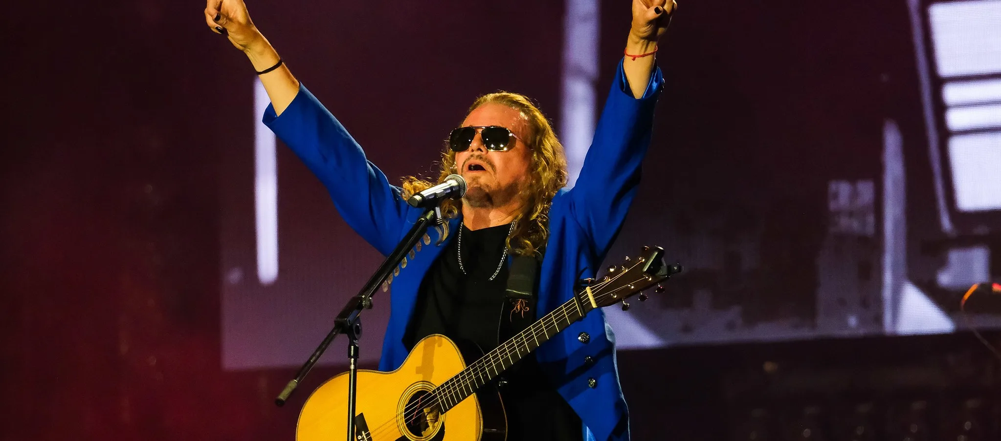 Maná tocó los corazones al interpretar sus clásicos musicales como “De los pies a la cabeza”, “Corazón espinado”, “Ángel de Amor”, entre otros. Foto: Cortesía.