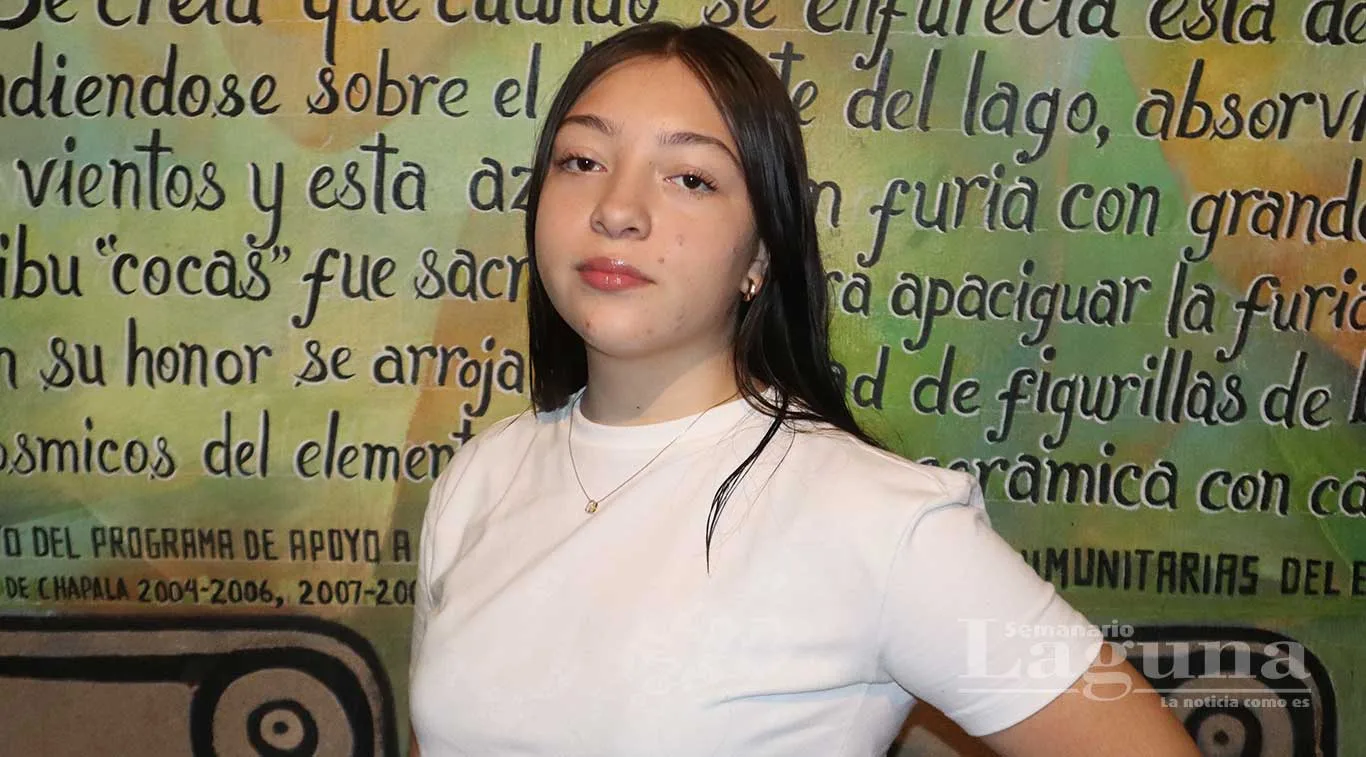 América Tonathzin Baugh González, de 17 años. Foto: Sofía Medeles.
