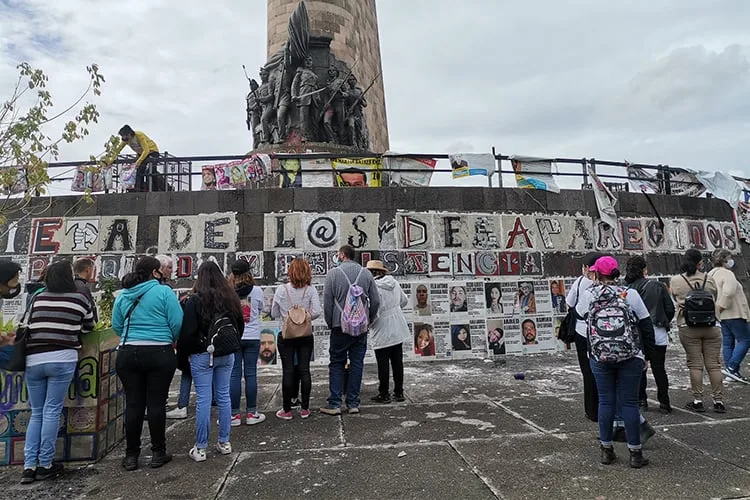 Glorieta de los Desaparecidos en Guadalajara. Foto: Cortesía.