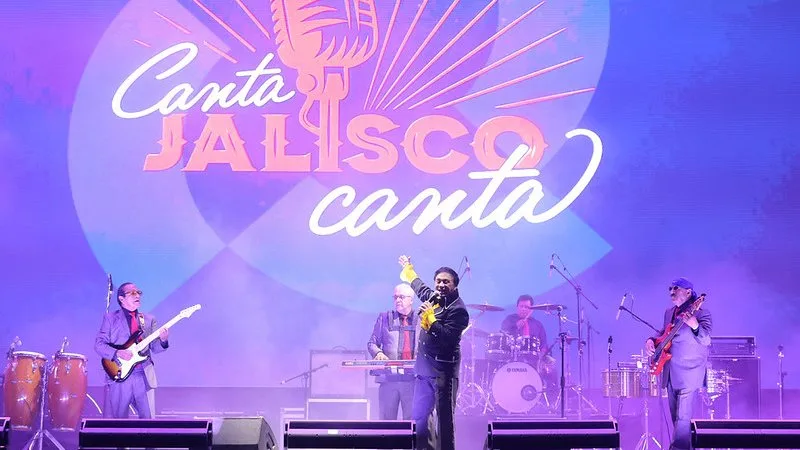 Participación de un competidor en la edición anterior del concurso de canto. Foto: Cortesía.