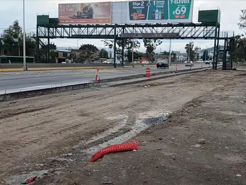 La ampliación de la carretera Chapala abarcará un tramo de 4.5 kilómetros entre el Aeropuerto Internacional de Guadalajara y el municipio de El Salto. Foto: Cortesía.