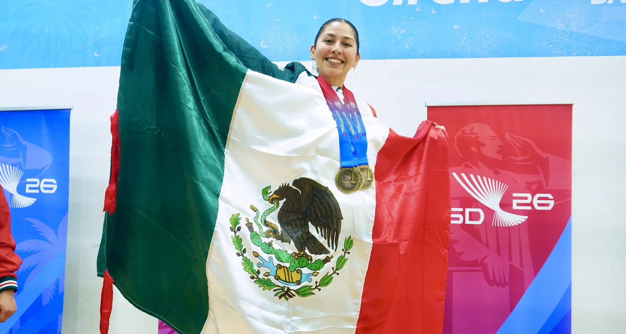 Medallista de la delegación de Jalisco en los Juegos Centroamericanos 2026. Foto: Cortesía.