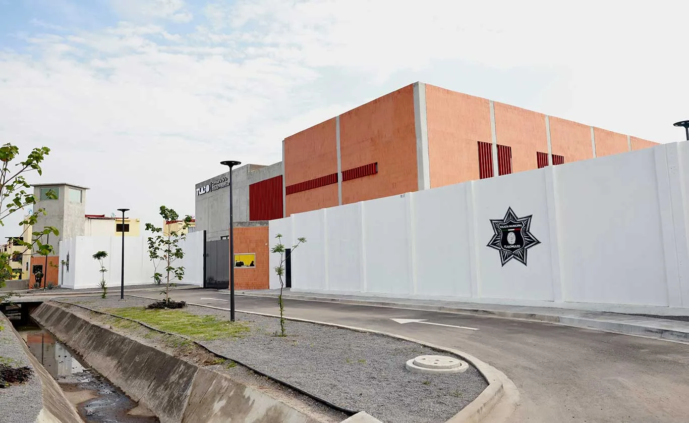 La nueva Comisaría y Academia de Policía se encuentra en la colonia Lomas del Mirador en el municipio de Tlajomulco de Zúñiga.  Foto: Cortesía.