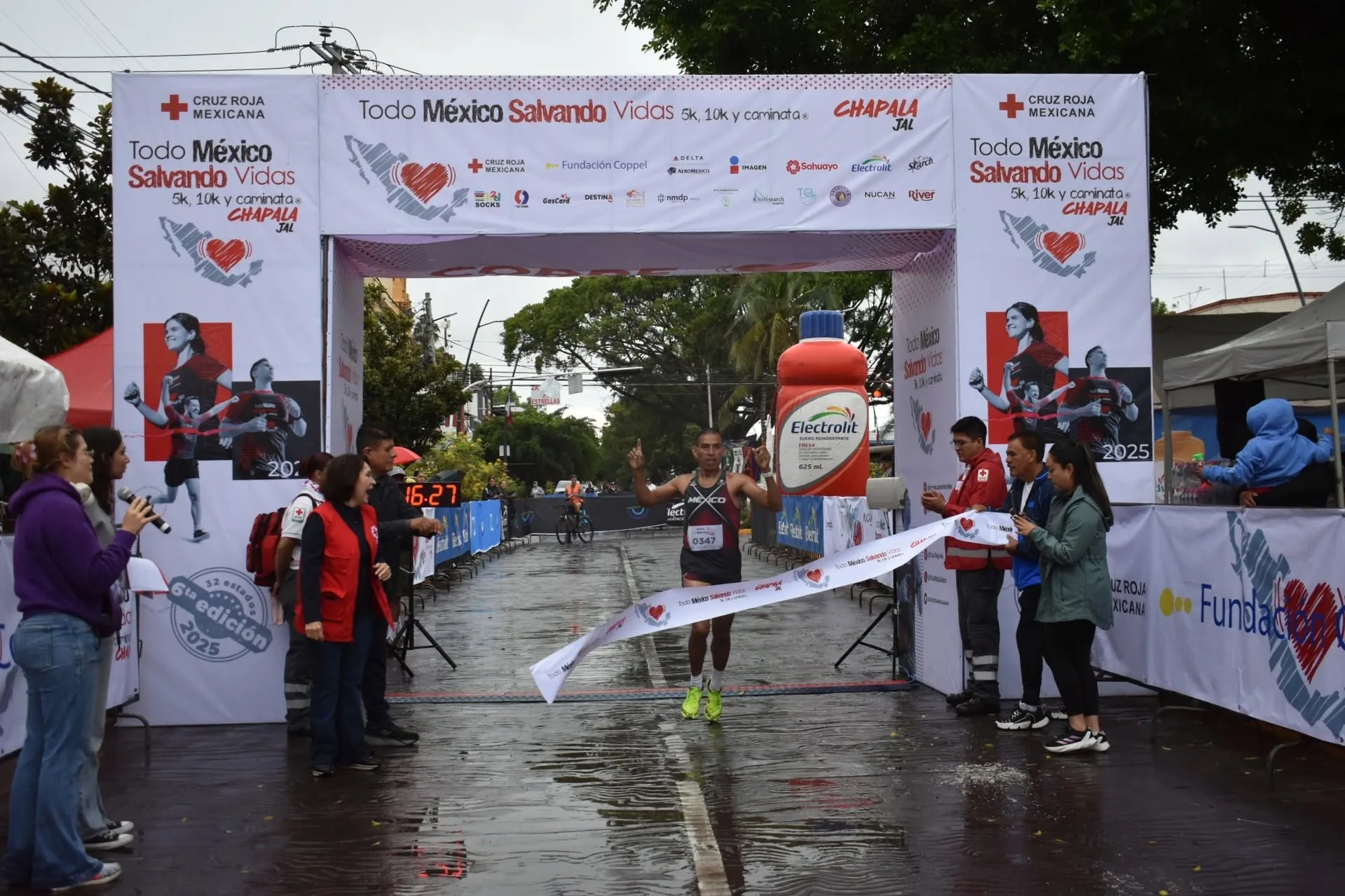 Ganador de la edición 2025 de la carretera Todo México Salvando Vidas. Foto: S. Laguna.