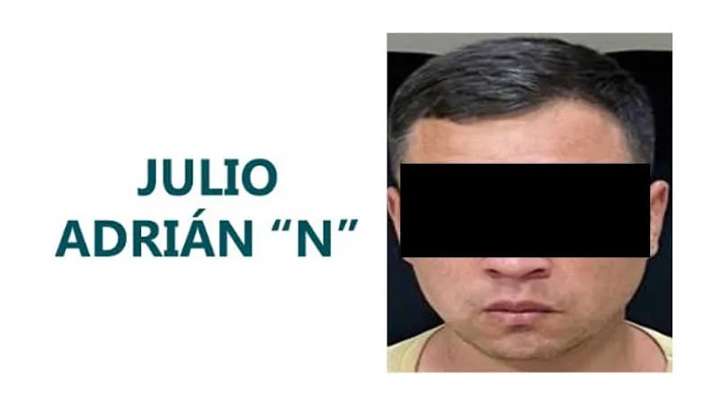 Ficha de Julio Adrián “N”, sentenciado por feminicidio. Imagen. Fiscalía de Jalisco.