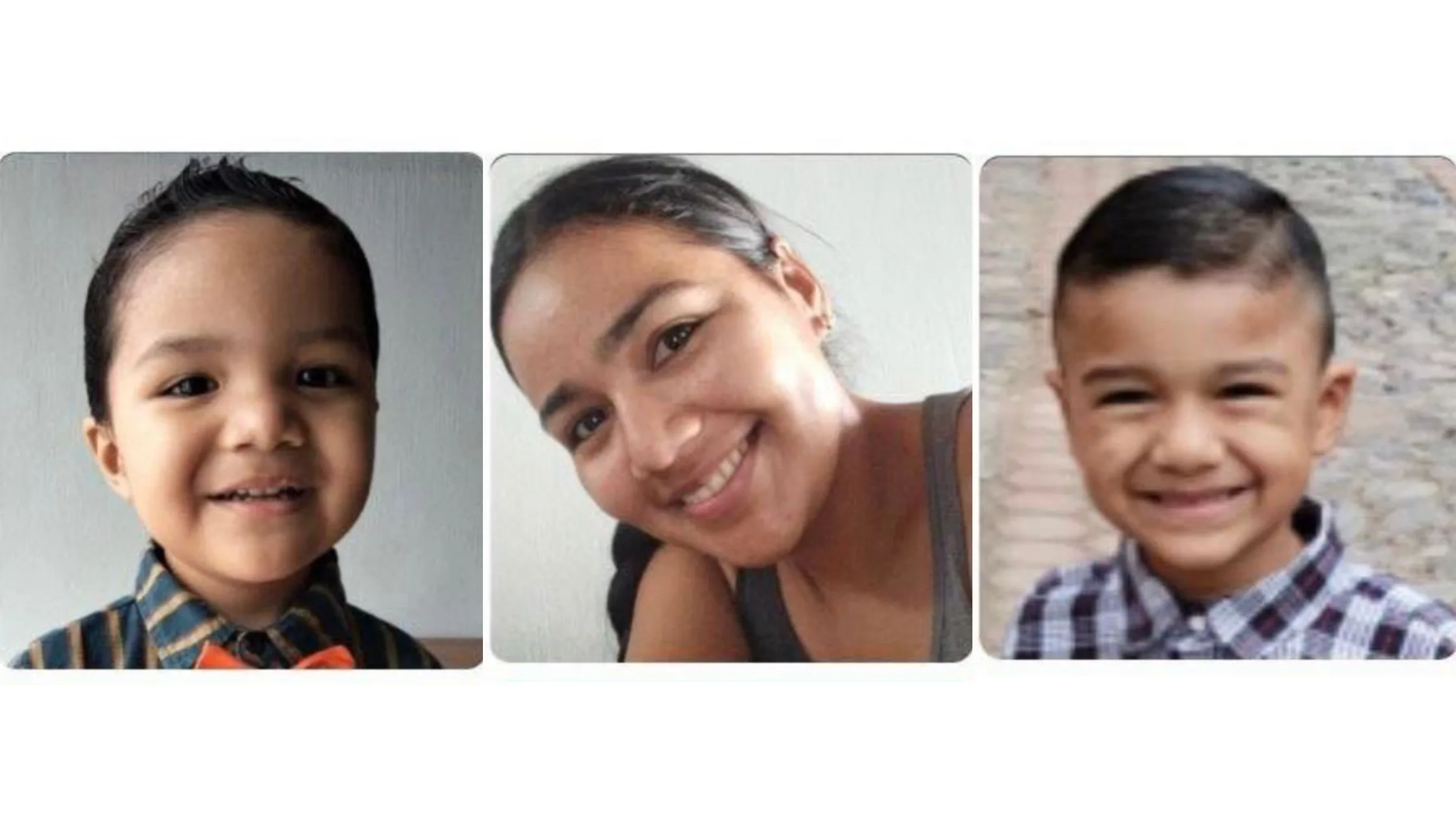 Sebastián Ramos Ramírez; Kenia Gabriela Ramírez Palominos y Emilio Gabriel Ramos Ramírez, cuentan con fichas de busqueda tras su desapareición. Foto: Cortesía.