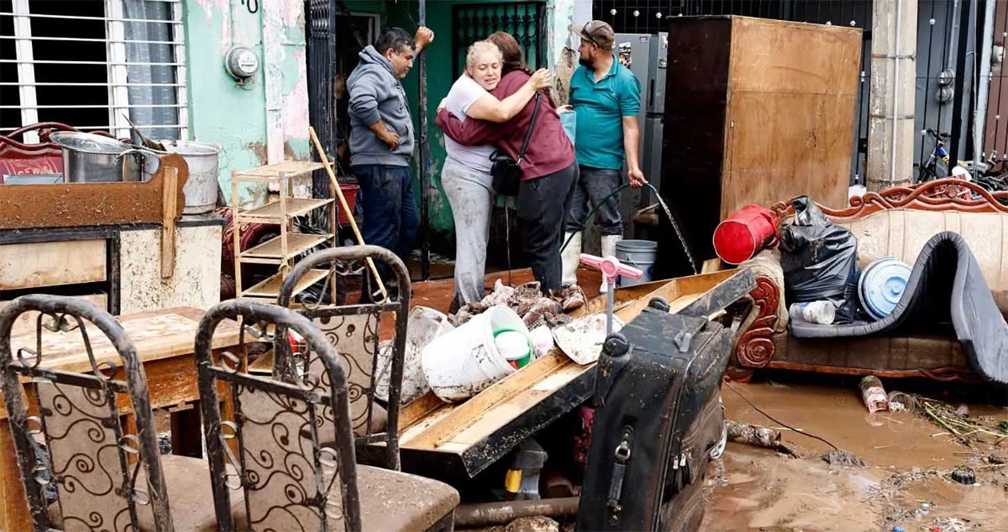 Una de las viviendas con afectación en menaje por la inundación en Zapotlanejo. Foto: Cortesía.