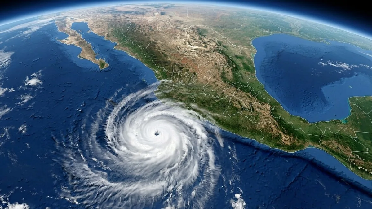 El lunes 21 de septiembre, el Servicio Meteorológico Nacional dio a conocer que a las 12:00 horas la tormenta tropical Polo se intensificó a huracán categoría 1 en la escala Saffir-Simpson.