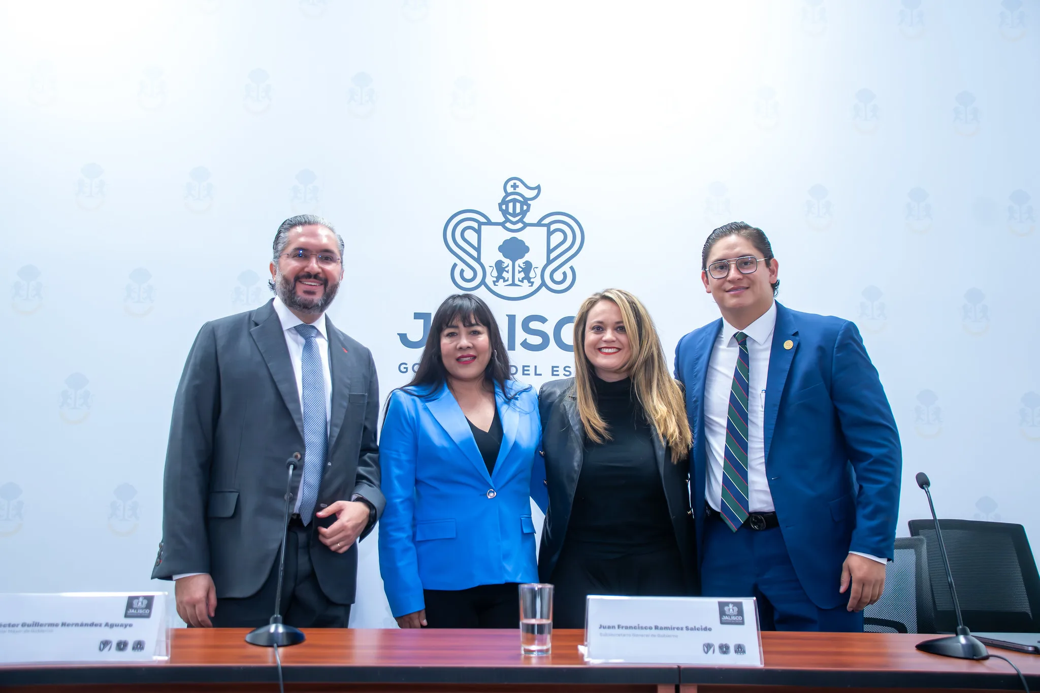Presentación de la nueva modalidad de expedición de la cédula profesional estatal 100% en línea. Foto: Gobierno del Estado.