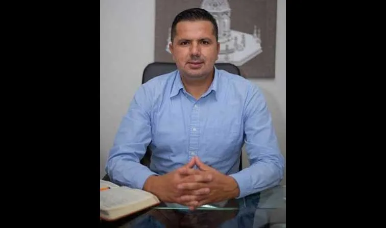 El presidente municipal de Jamay, César Celestino Molina Sahagún. Foto: Cortesía.