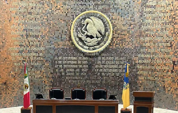 Sala del Congreso de Jalisco. Foto: Cortesía.