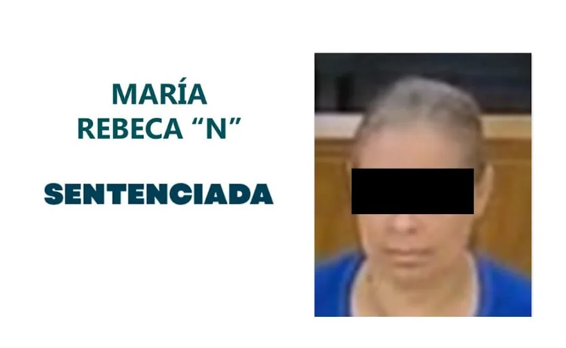 María Rebeca “N”, sentenciada por robo en Puerto Vallarta. Imagen: Fiscalía de Jalisco.