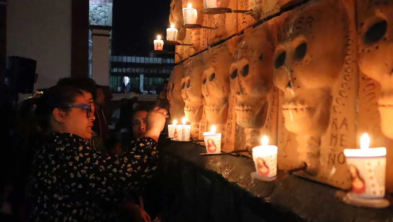 Parte de lo realizado en día de muertos en Ajijic en el año 2025. Foto: Archivo Laguna.